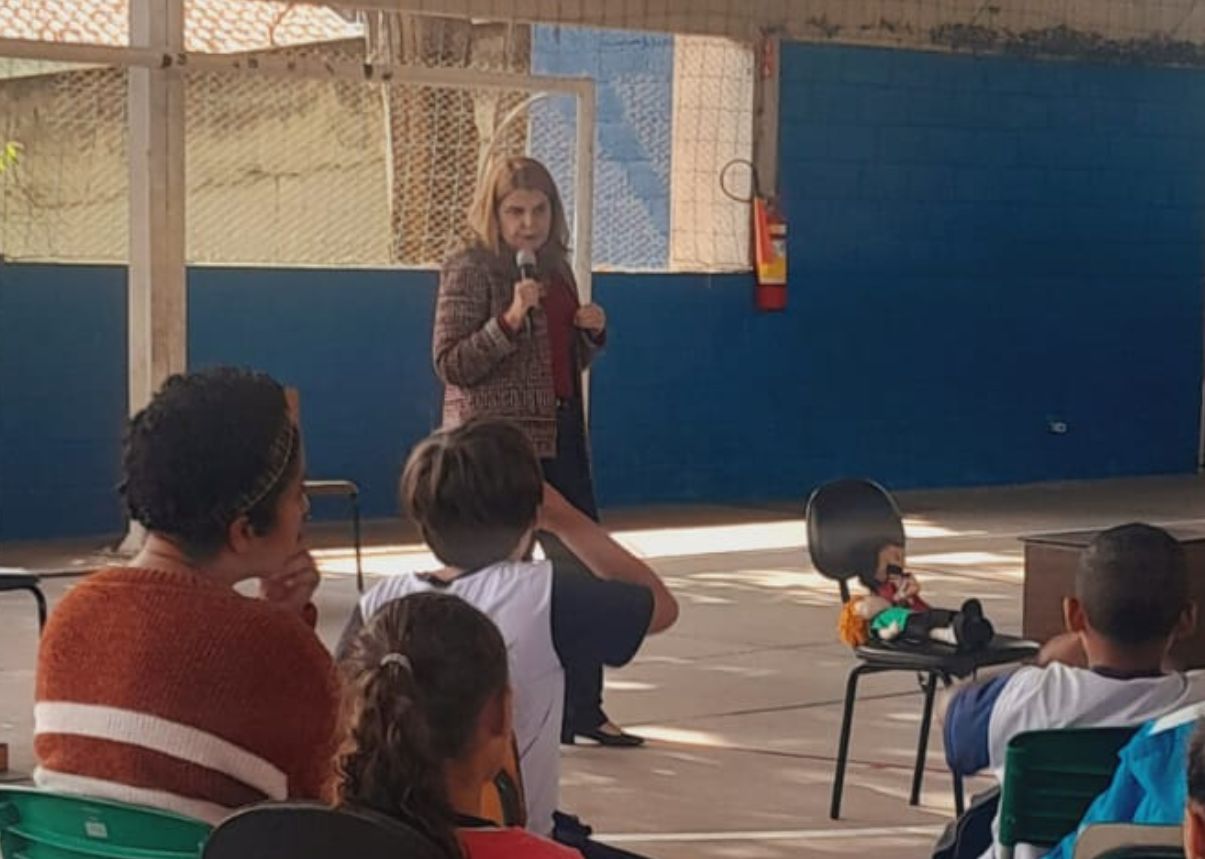 Eu Tenho Voz é apresentado na EMEB Deputado Ranieri Mazzilli