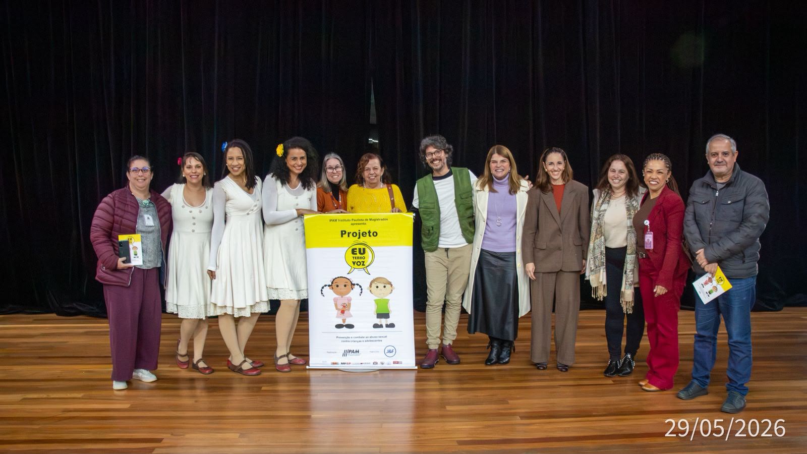 Projeto Eu Tenho Voz conclui capacitação de educadores da rede municipal de São Paulo e prepara escola para receber ações de proteção à infância